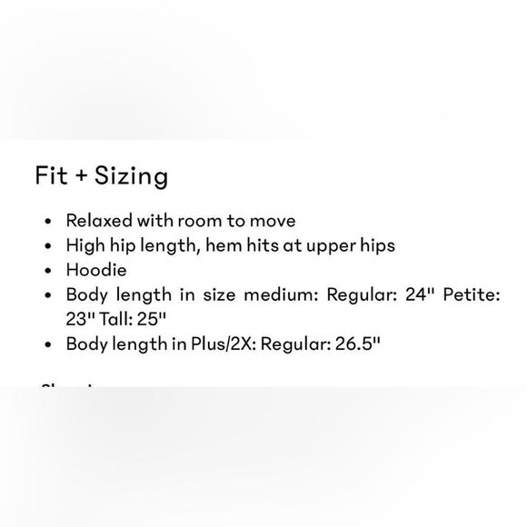 NWT Athleta Balance Sweatshirt. 3X. Heather Gray. - Picture 6 of 10